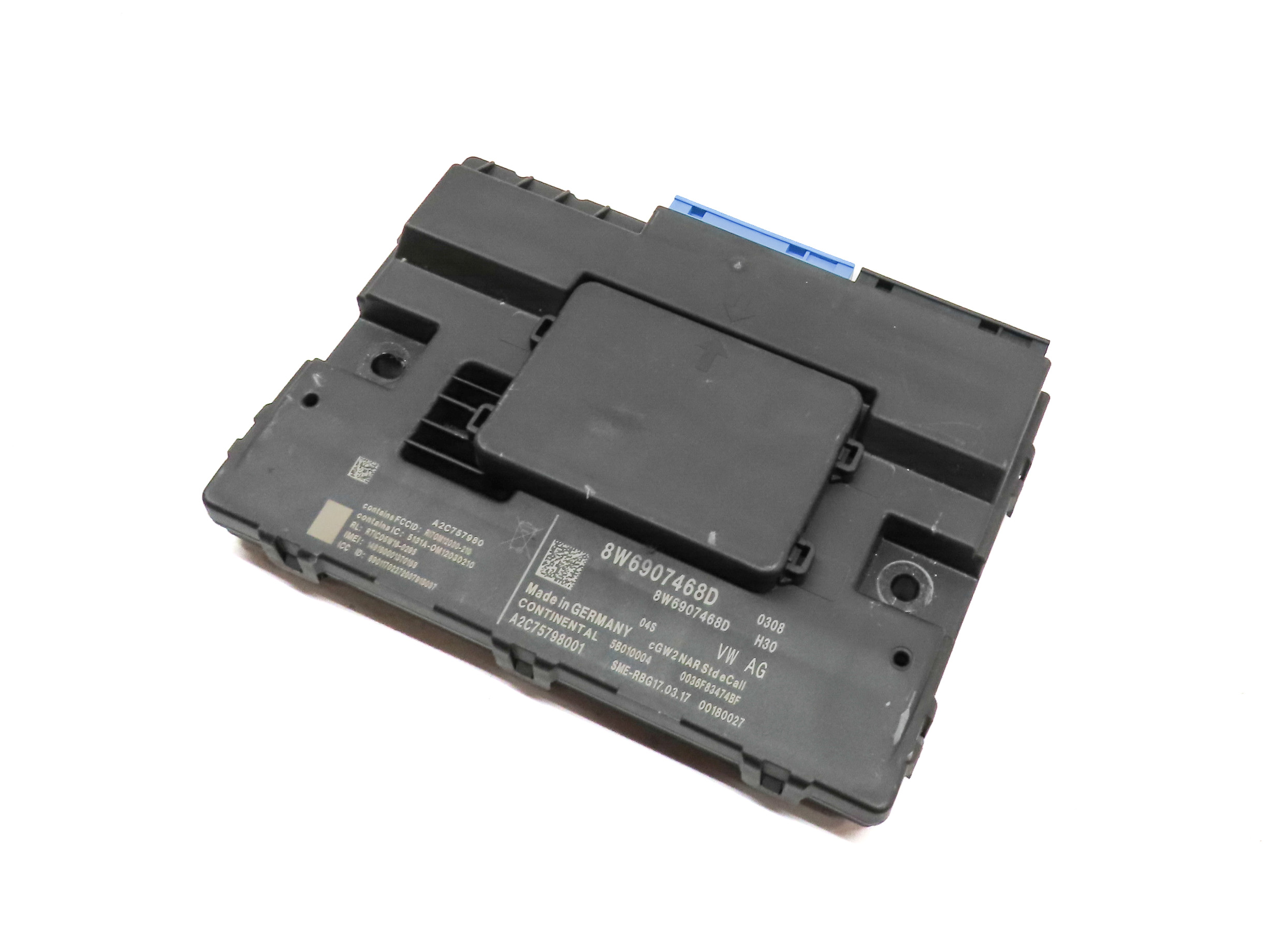 2017 AUDI A4 (B9 8W) CENTRAL GATEWAY BODY CONTROL MODULE — exact item pictured